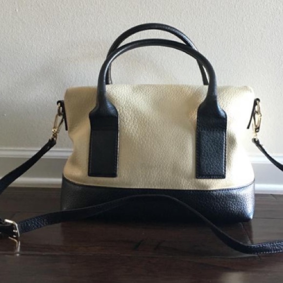 New York Pebbled Satchel/Crossbody Bag - Picture 2 of 11